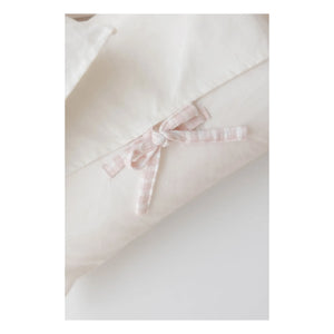 Soft Spot - Organic Cotton Quilted Blanket | Pale Pink
