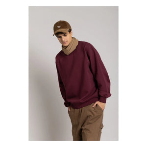 Smallable Man - Organic cotton sweatshirt | Aubergine