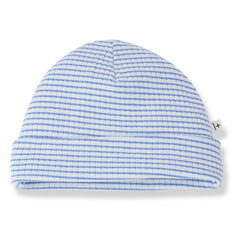 1+ in the Family - Rio Striped Rib Beanie | Light Blue