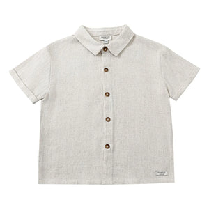 Donsje - Brammie Linen Shirt | Heather White