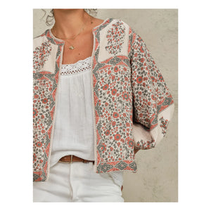 M.A.B.E. - Della Cotton Jacket | Rust