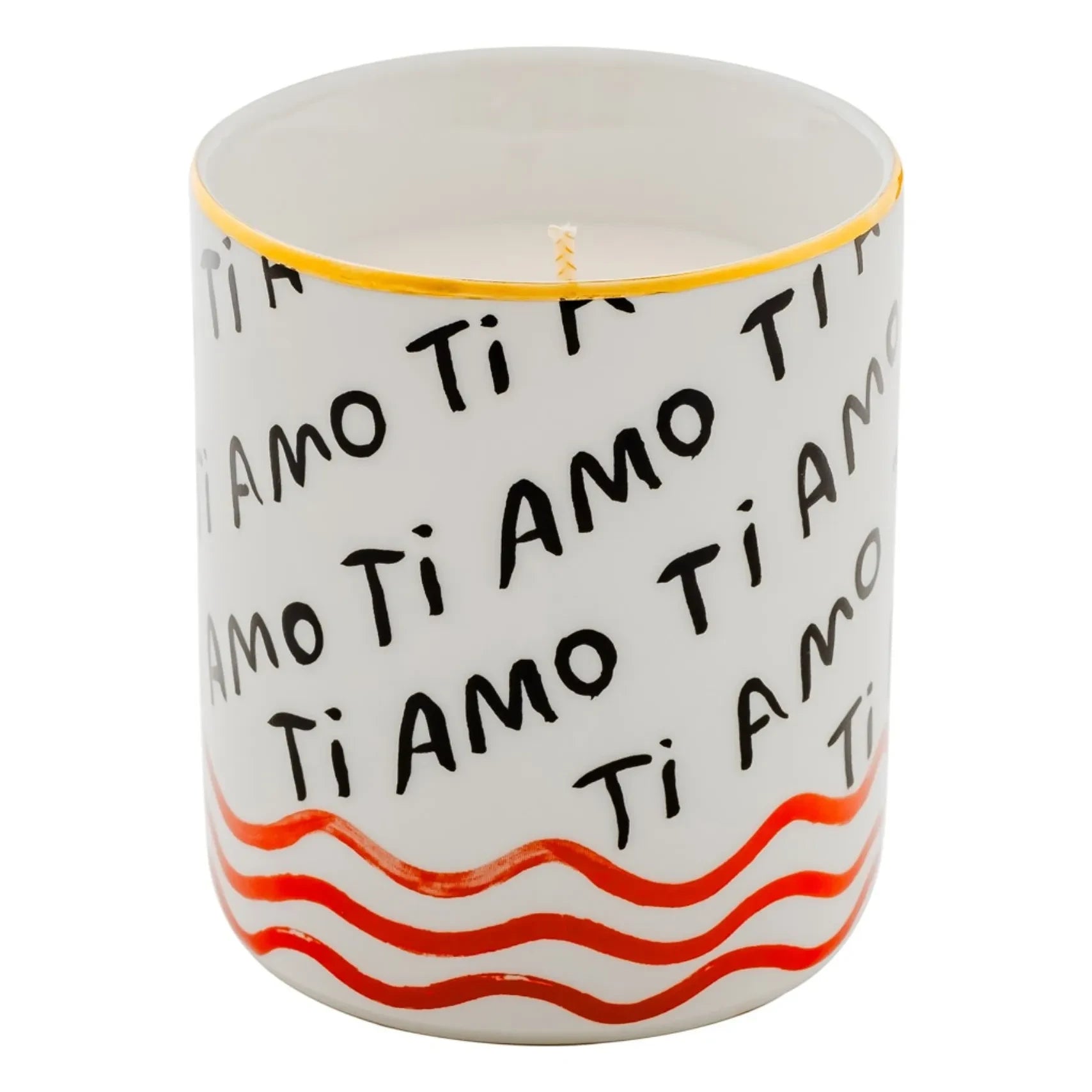 Bitossi - Ti Amo Candle | White
