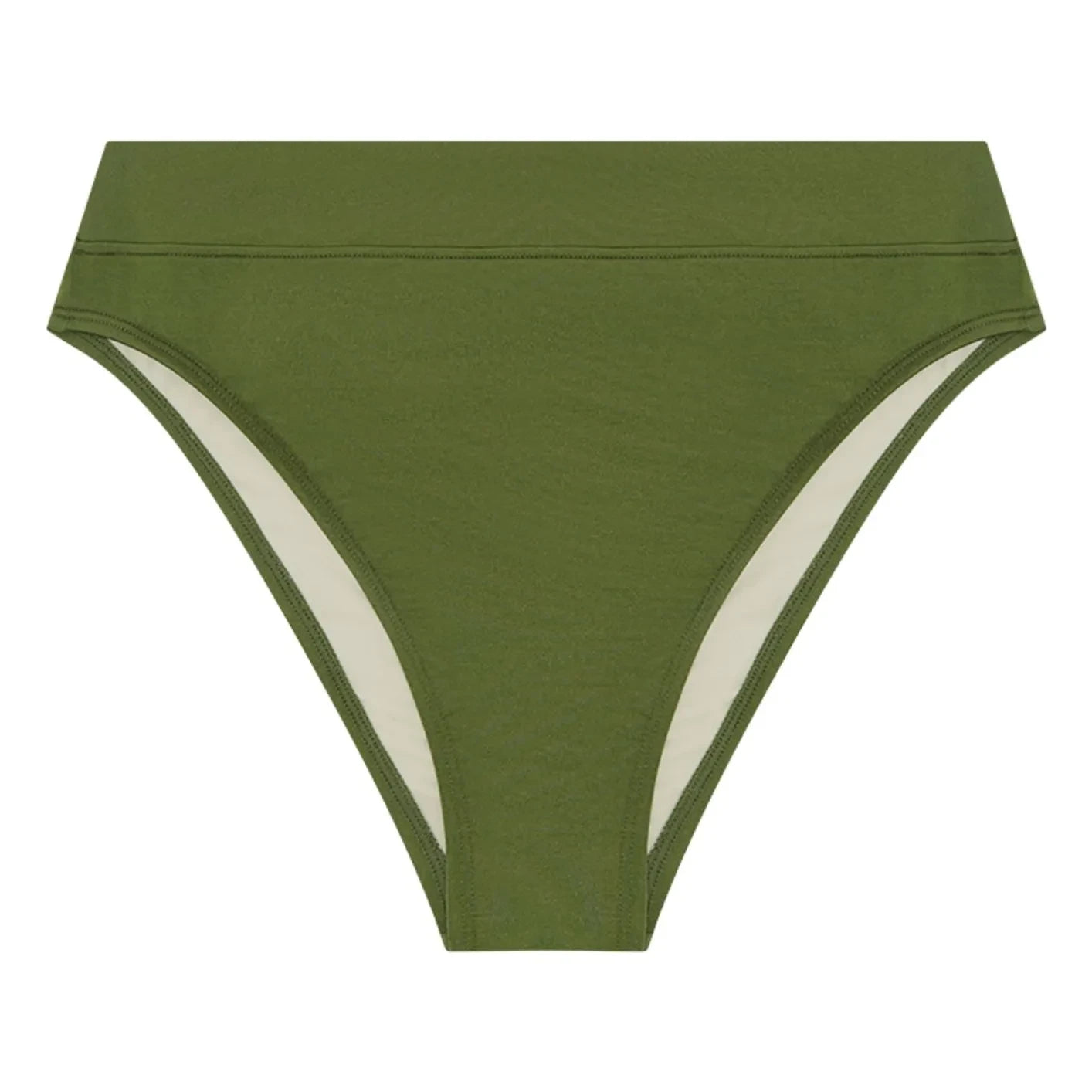Peony - Olivine Recycled Fiber Jersey Bottom | Olive