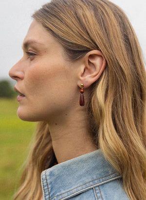 Anni Lu - Hanging Earring | Red