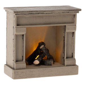 Maileg - Fireplace | Off-White