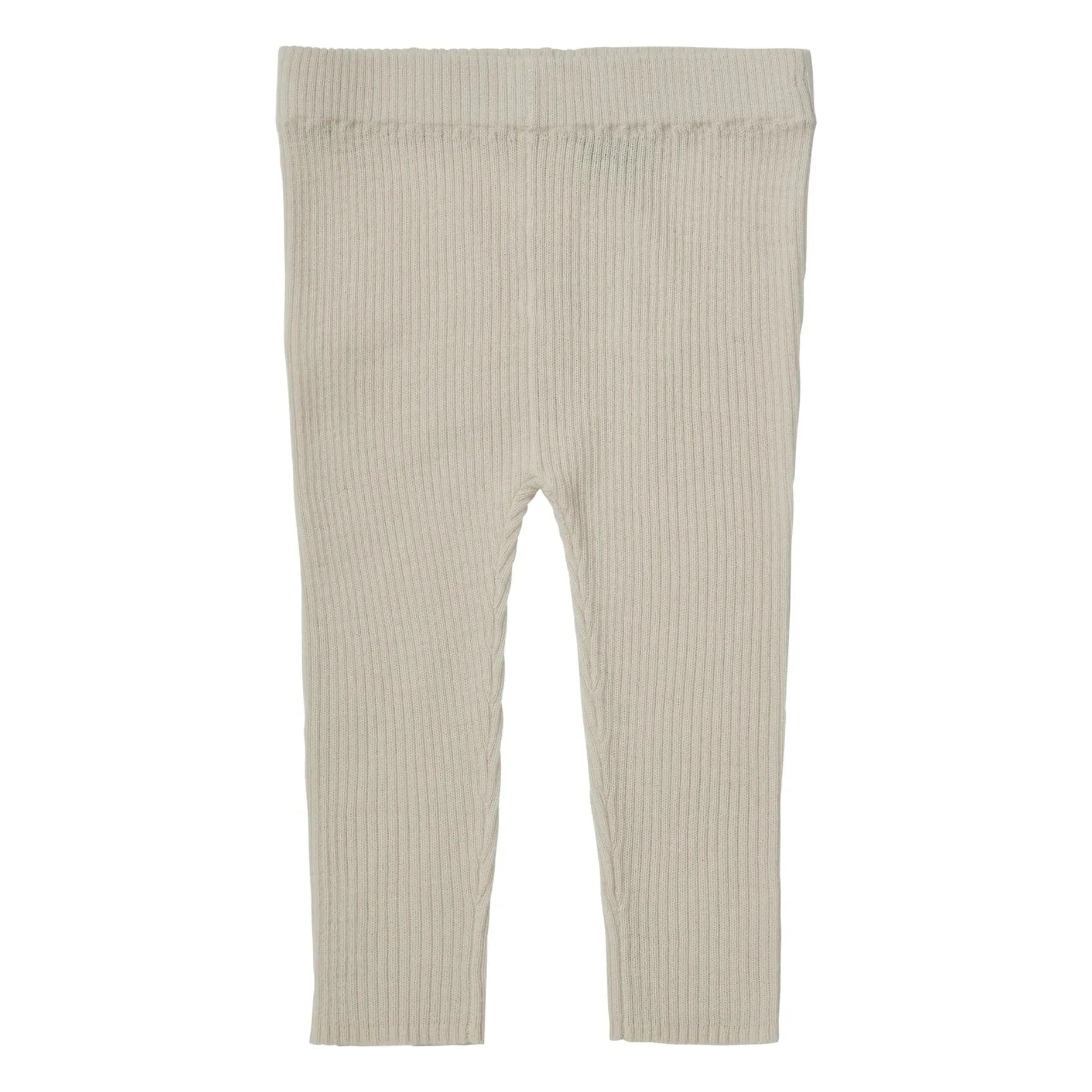 FUB - Slim Fit Tights Extra Fine Knit Merino Wool | Ecru