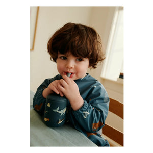 Liewood - Ellis Silicone Straw Cup | Arctic Sea/Ocean View