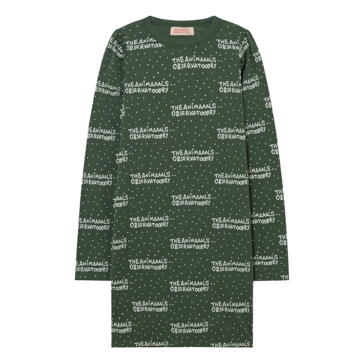 The Animals Observatory - Big Dog Jersey Dress | Green