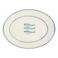 Anna + Nina - Blue Sardine Serving Plate