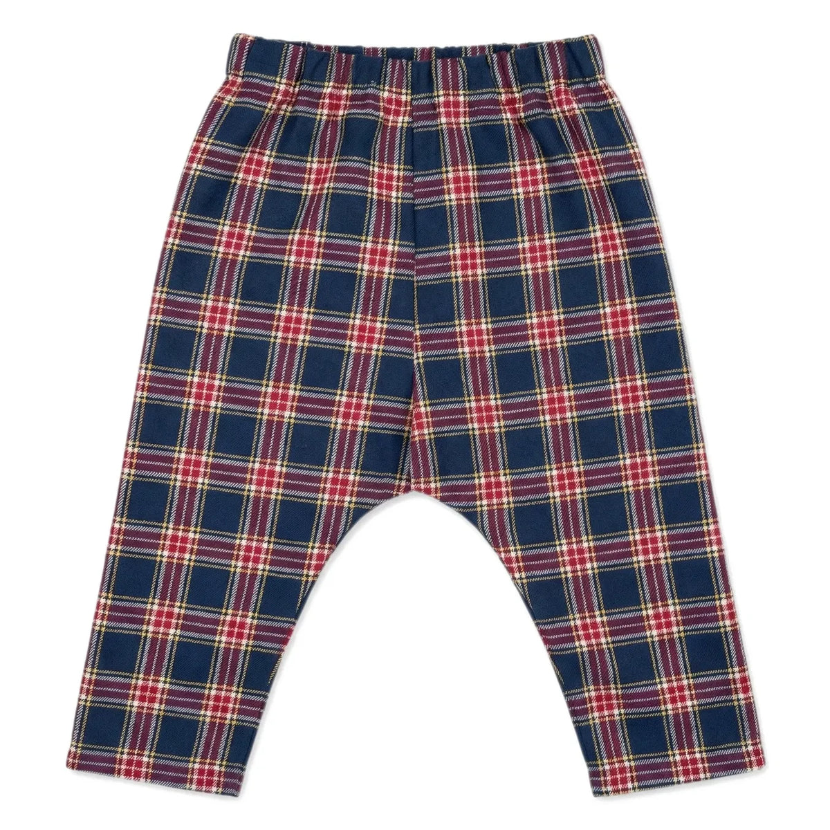 Louis Louise - Jungle Tartan Pants | Dark Blue