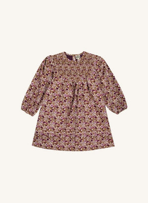 Bonton - Perle Fleurie Büzgülü Elbise | Karamel