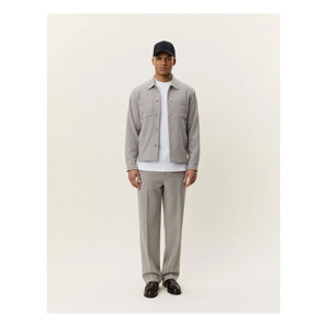 Les Deux - Veste Check Hybrid | Brown