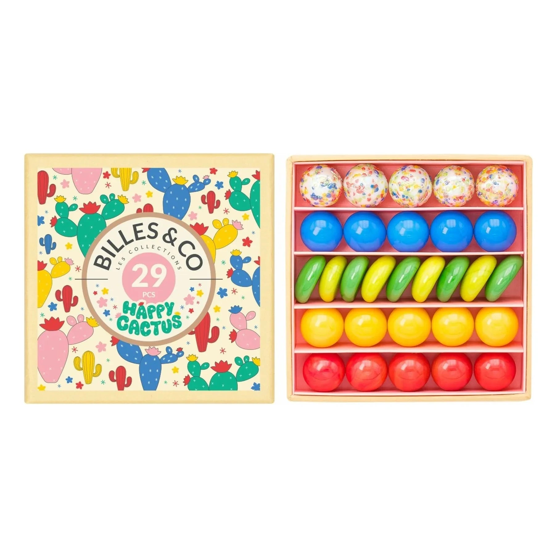 Billes & Co - 29-Piece Cactus Ball Set