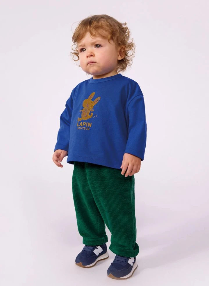 Petit Bateau - Organic Cotton Corduroy Trousers | Green