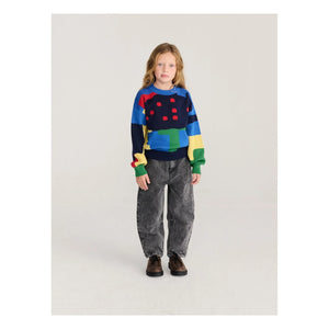 Bobo Choses - Washed Organic Cotton Jeans | Black