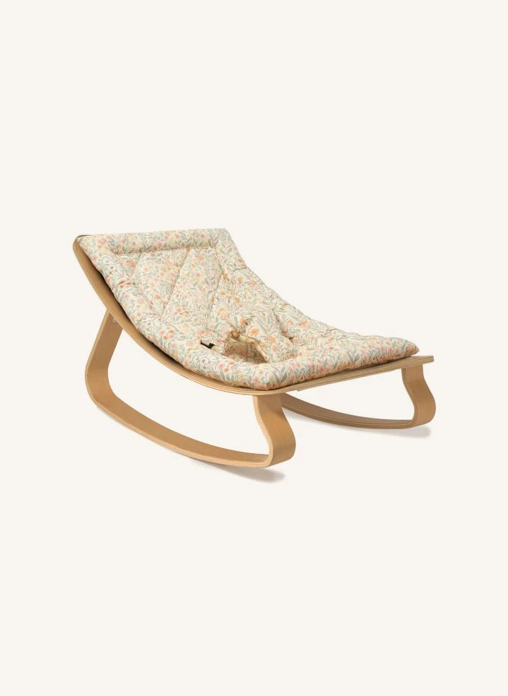 Charlie Crane - Levo Beech Baby Rocker - Charlie Crane x Mushie