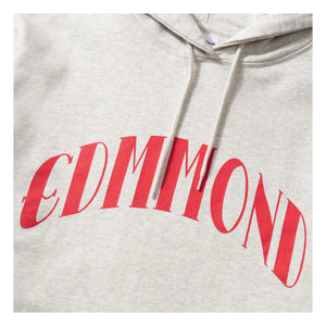 Edmmond Studios - Core Logo Organic Cotton Hoodie | Light Gray