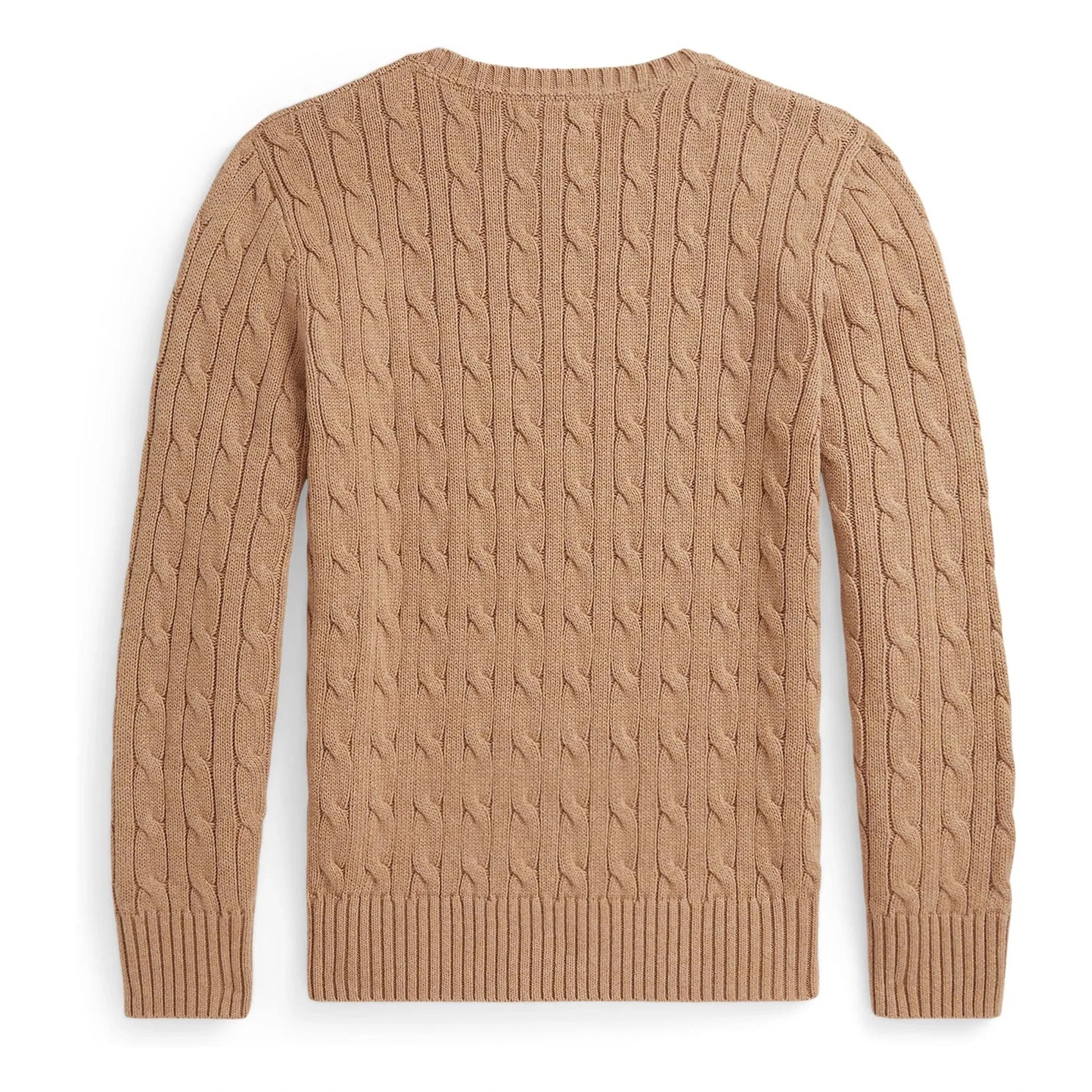 Ralph Lauren - Logo Cable Knit Sweater | Beige