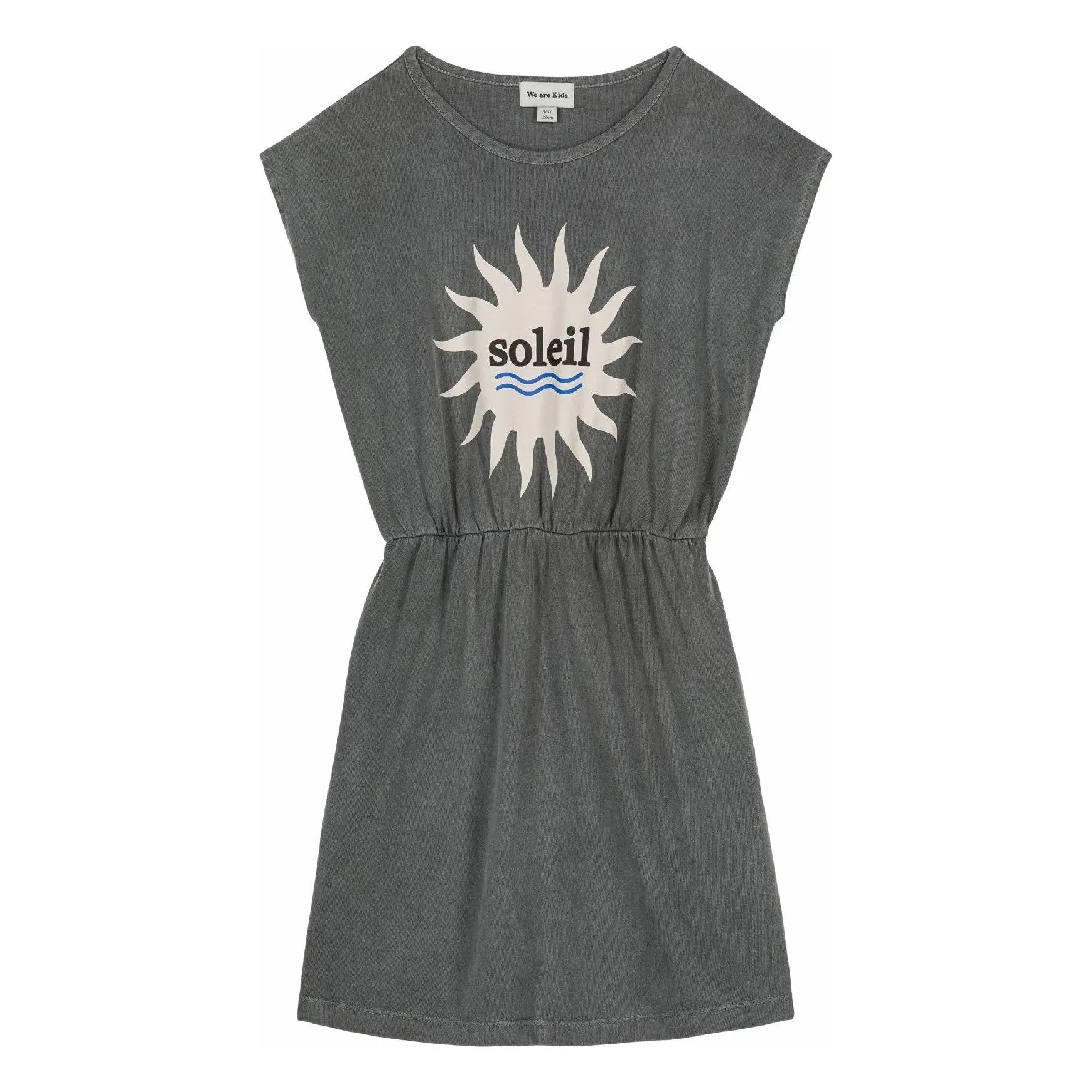 We Are Kids - Suzy Organic Cotton Dress | Charcoal Gray