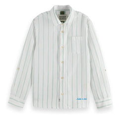Scotch & Soda - Striped Shirt | White