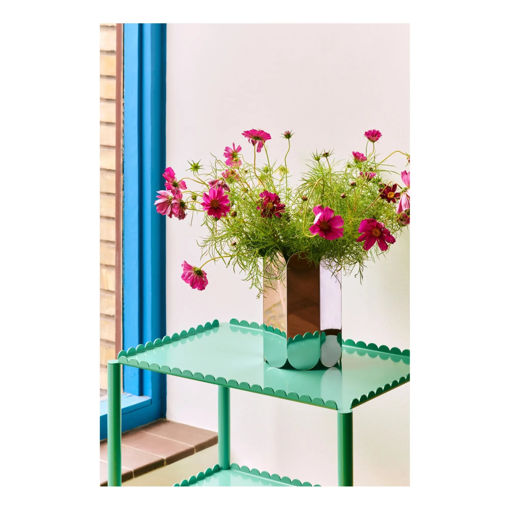 Hay - Arcs Helper Service Cart | Green