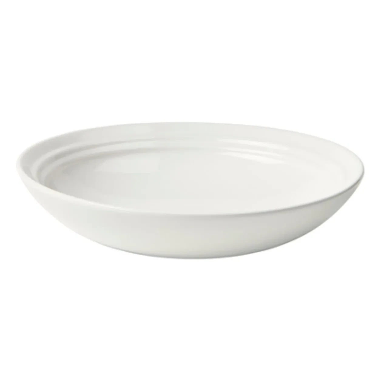 Broste Copenhagen - Stevns Stoneware Soup Plate | White