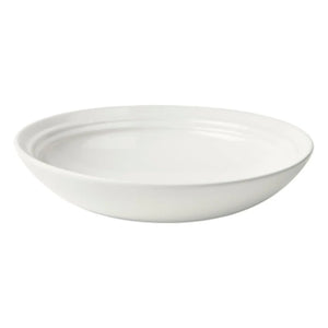Broste Copenhagen - Stevns Stoneware Soup Plate | White
