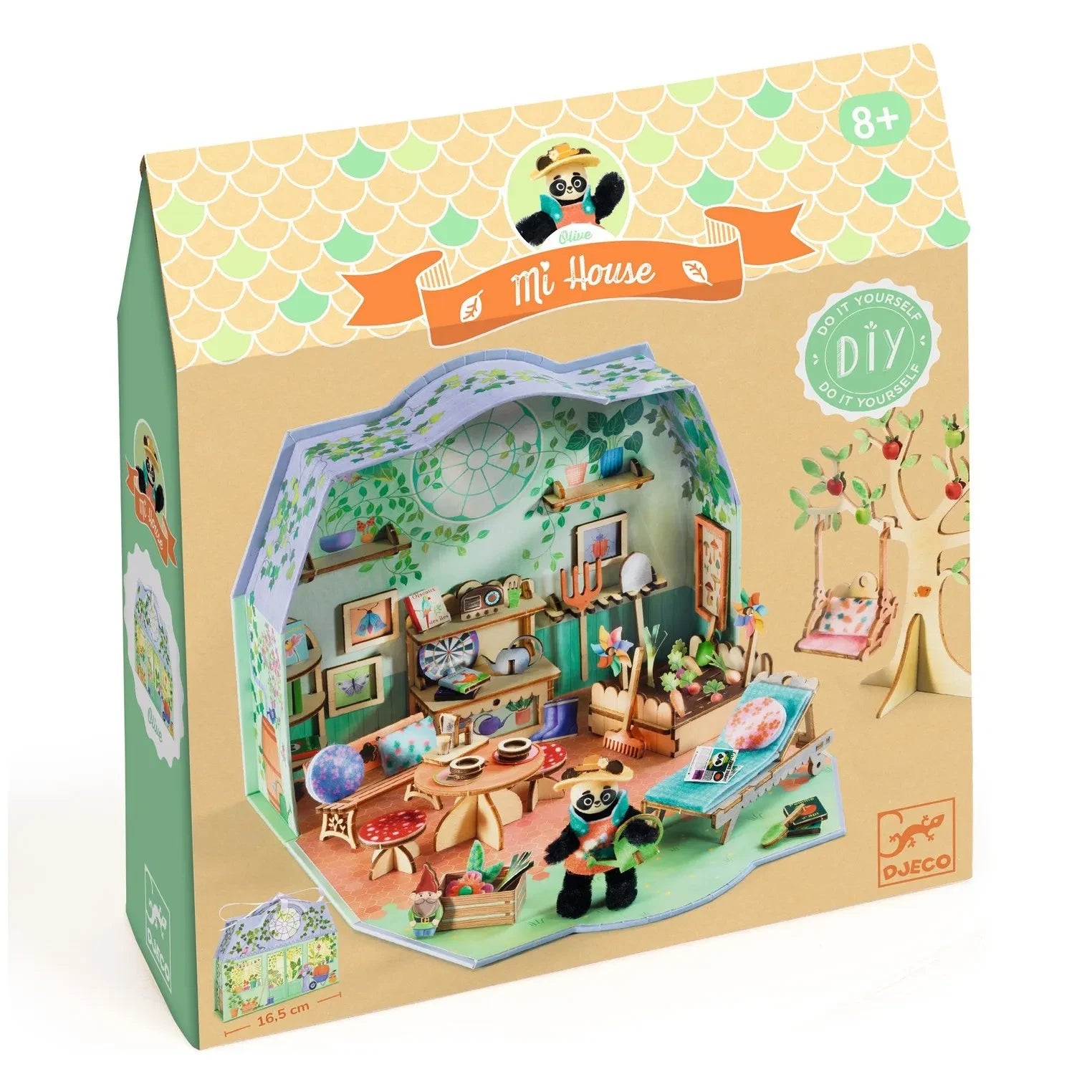 Djeco - DIY Kit - Mi House Olive