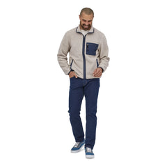 Patagonia - Synchilla Recycled Fiber Fleece Zip-up Jacket | Heather Beige