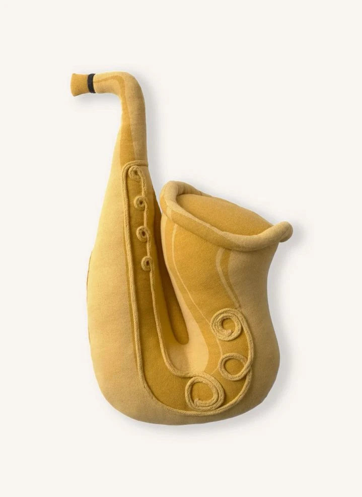 Lorena Canals - Saxophone Cushion | Yellow