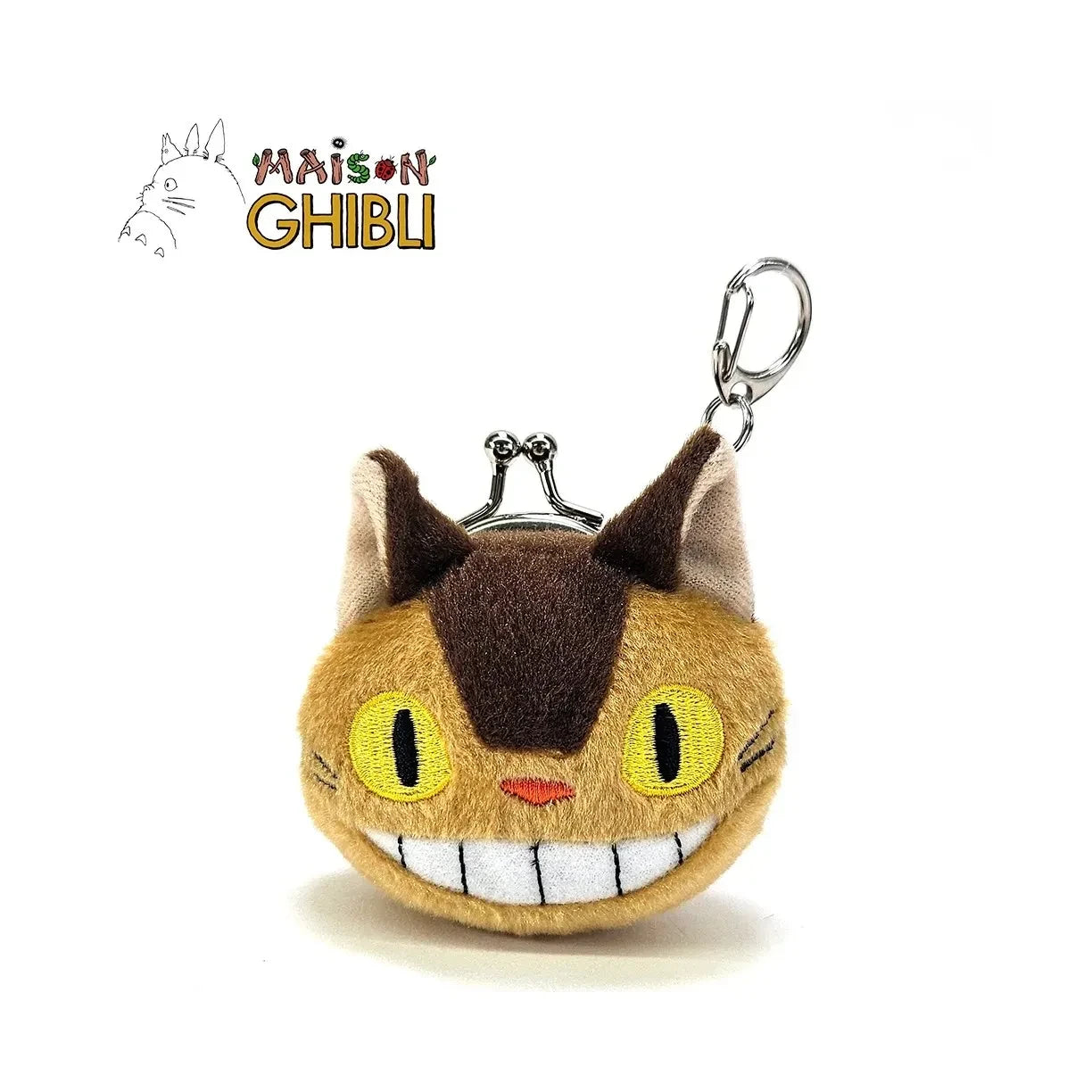 Maison Ghibli - Catbus Coin Purse Charm - My Neighbor Totoro | Orange