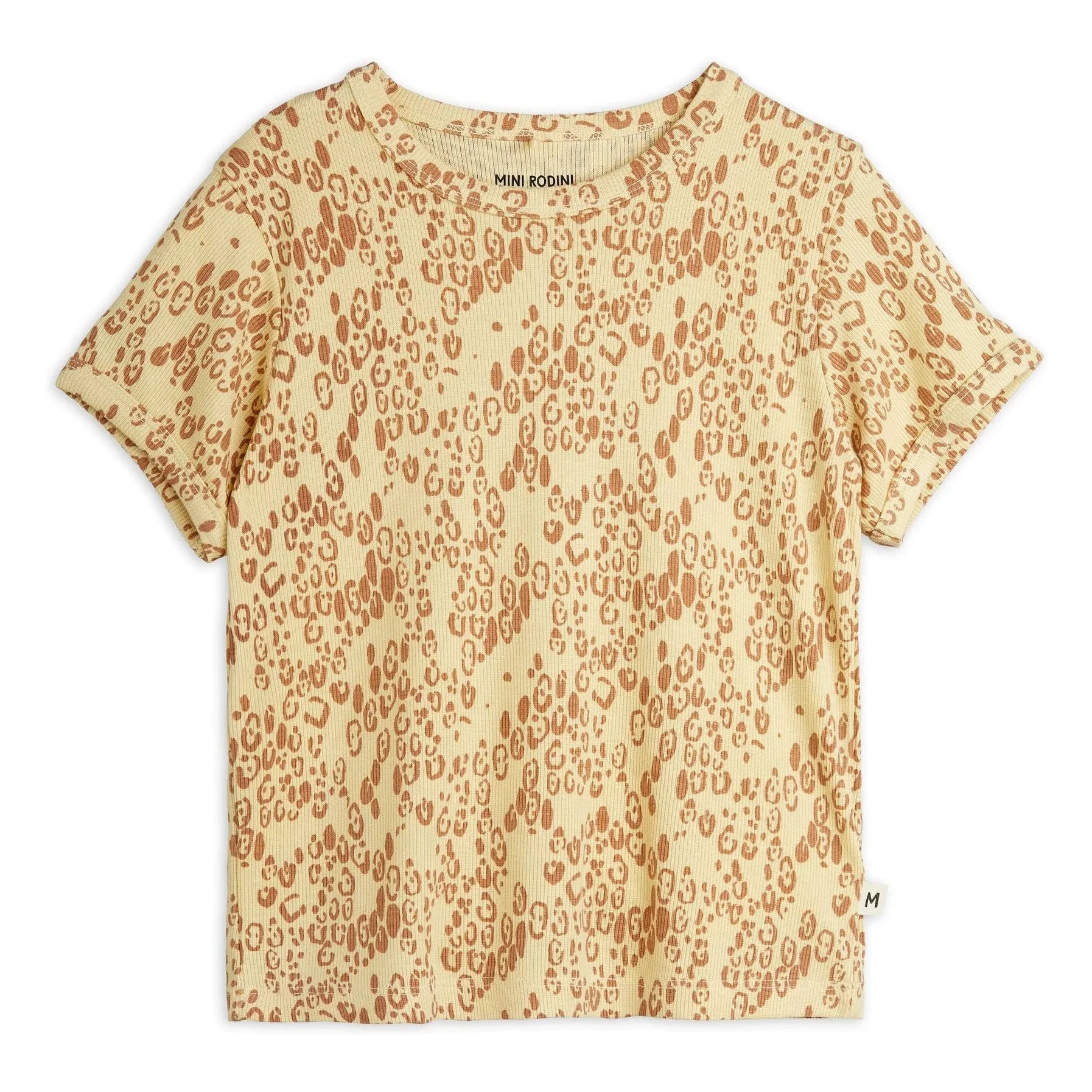 Mini Rodini - Leopard T-Shirt | Beige