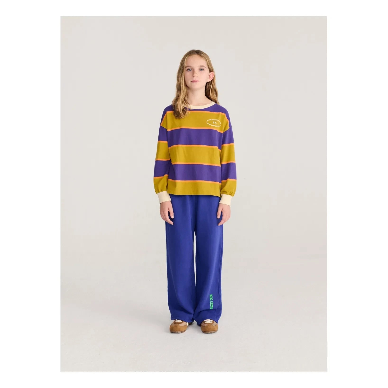Bobo Choses - Bobo Choses Organic Cotton Wide-Fit Jogger | Navy Blue
