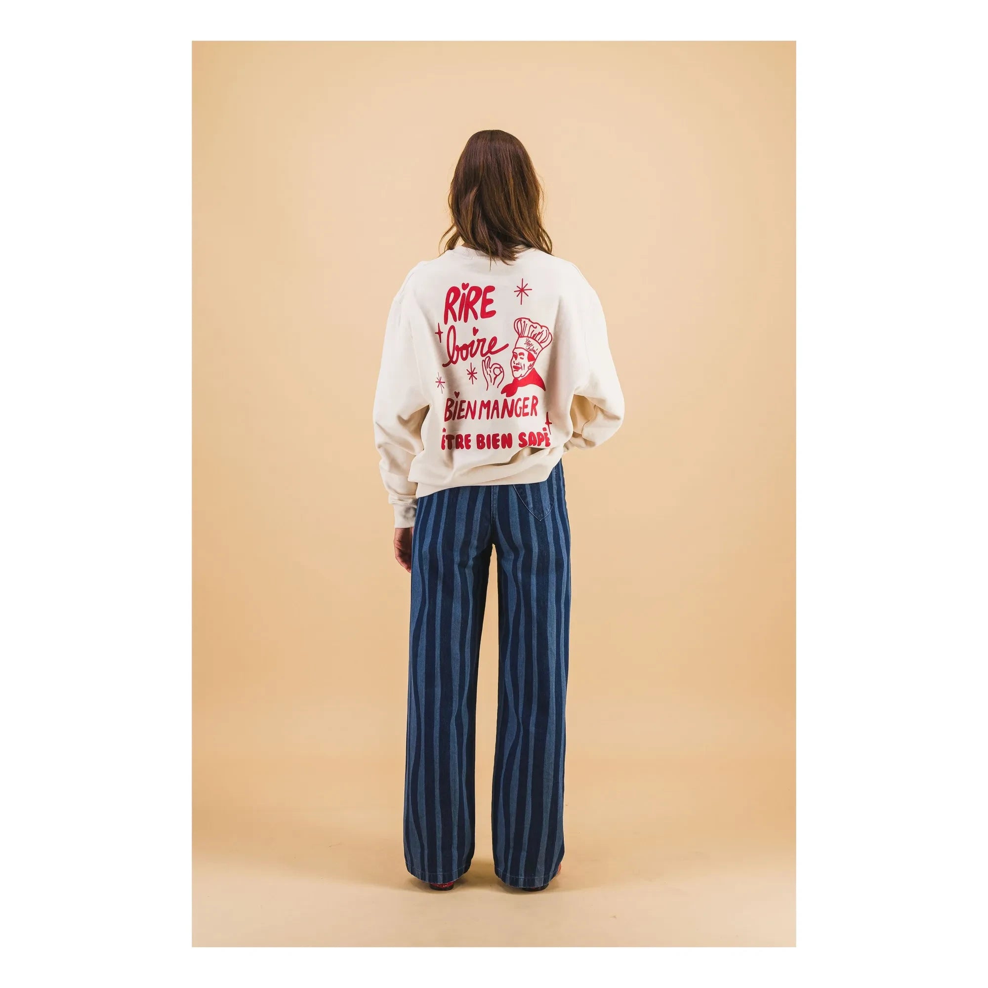 Elise Chalmin - Luigi Cotton Sweatshirt | Ecru