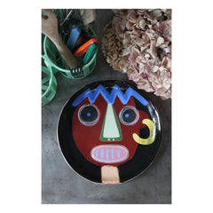 HOMERE - Jojo Ceramic Plate | Black