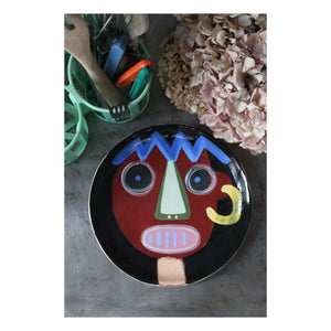 HOMERE - Jojo Ceramic Plate | Black