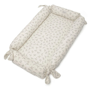 Babyshower - Olive Bloom Baby Bib | Off-White