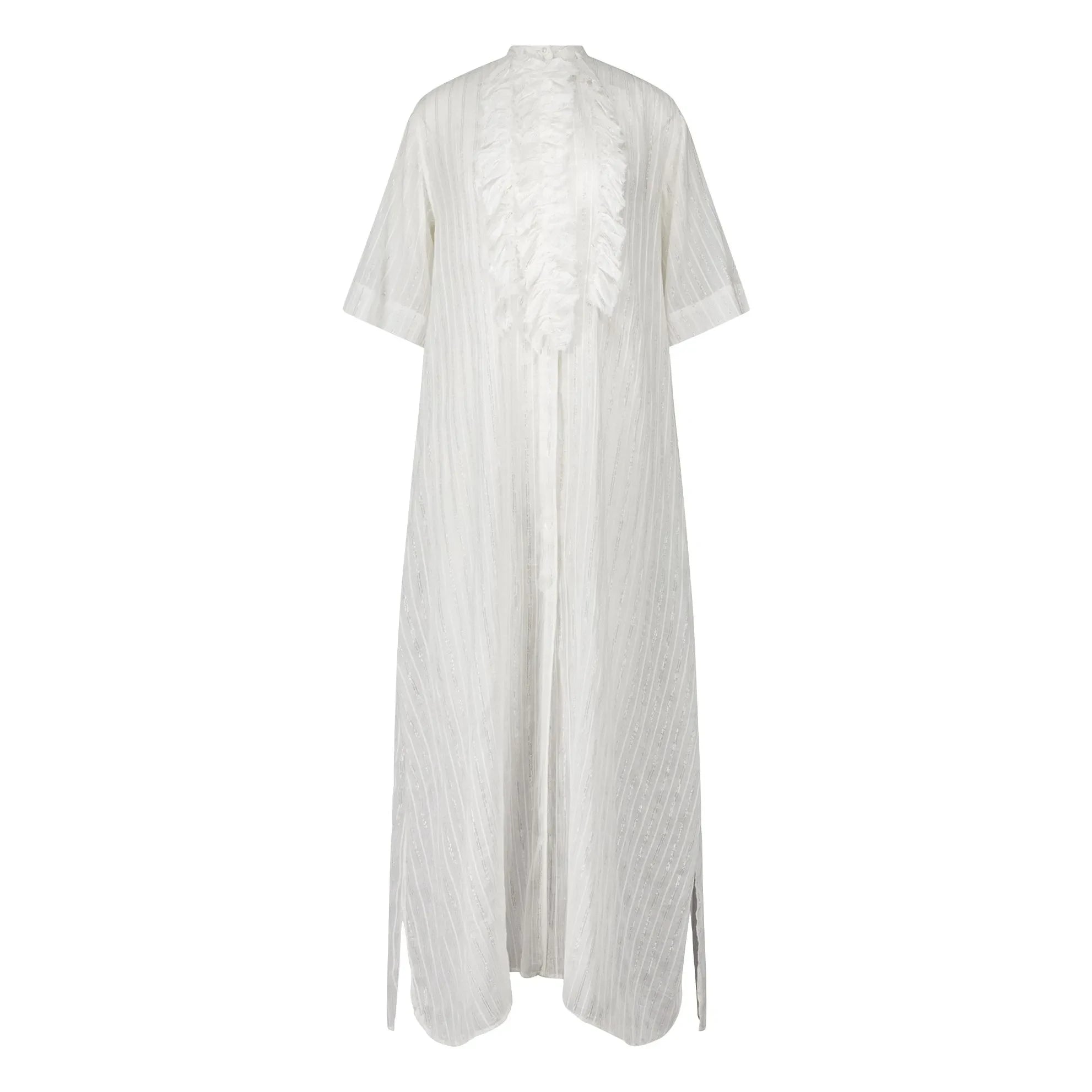 Laurence Bras - Magrita Cotton Dress | White