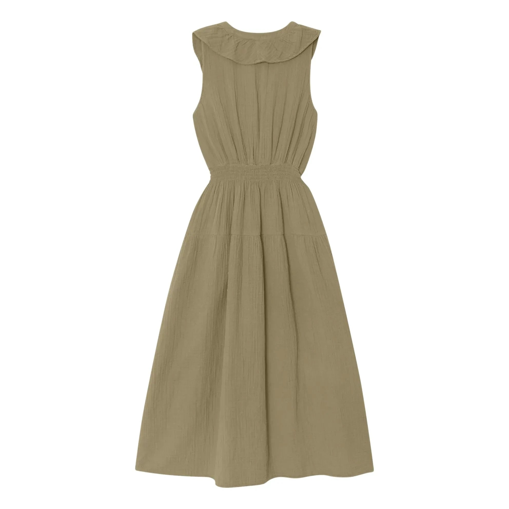 Xirena - Desa Cotton Dress | Olive Green