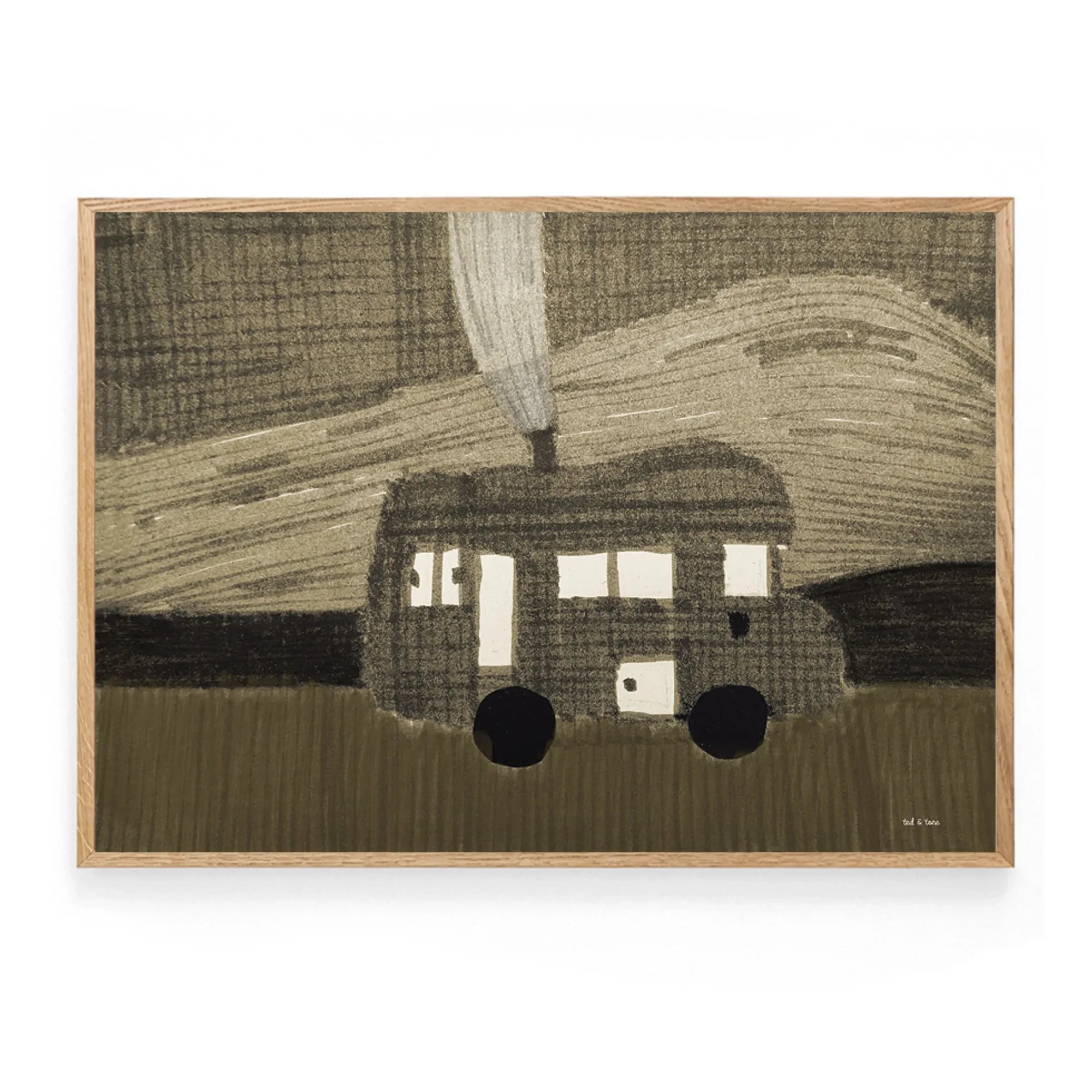Ted & Tone - Van Poster