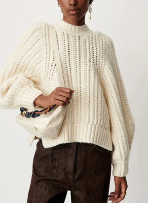 Sessùn - Bobardi Wool Sweater | Ecru