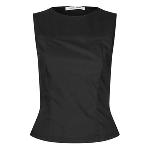 Samsoe Samsoe - Sathea Organic Cotton Top | Black