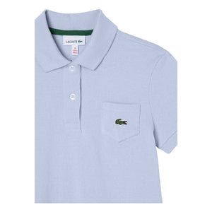 Lacoste - Organic Cotton Polo Dress | Light Blue
