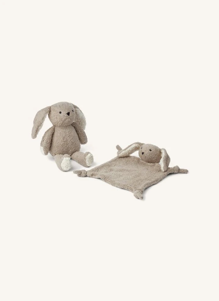 Liewood - Ted Organic Cotton Quilts - Set of 2 | Grey