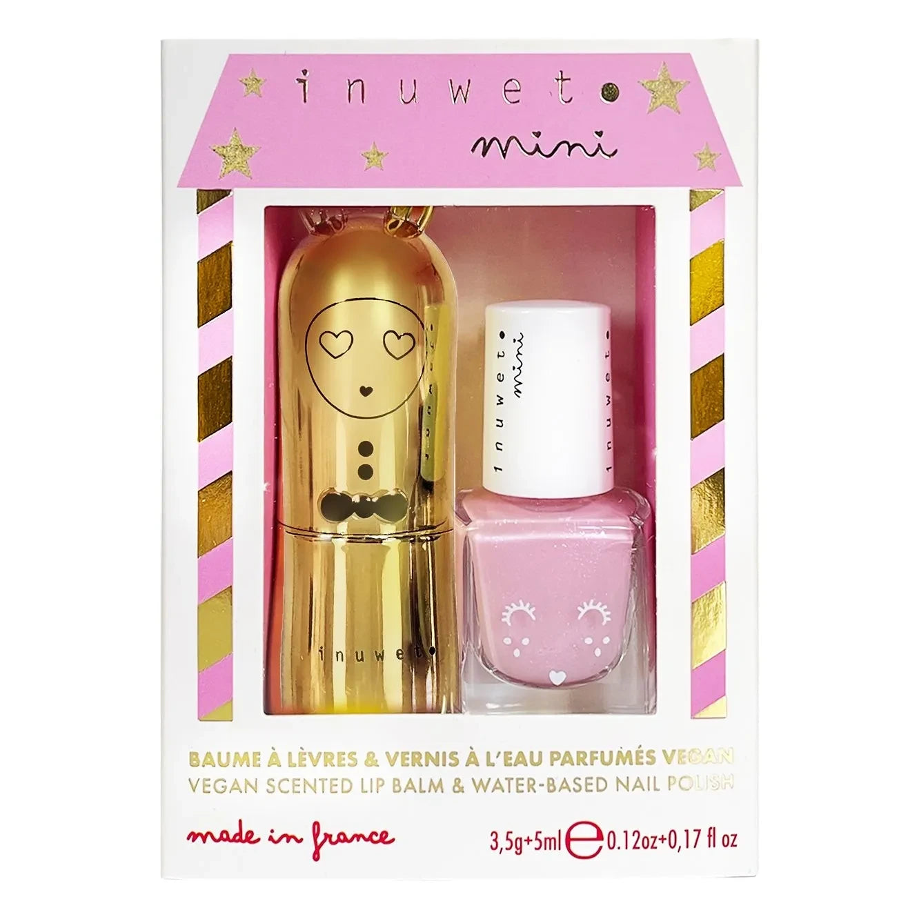 Inuwet - Cheesecake Lip Balm and Watermelon Nail Polish