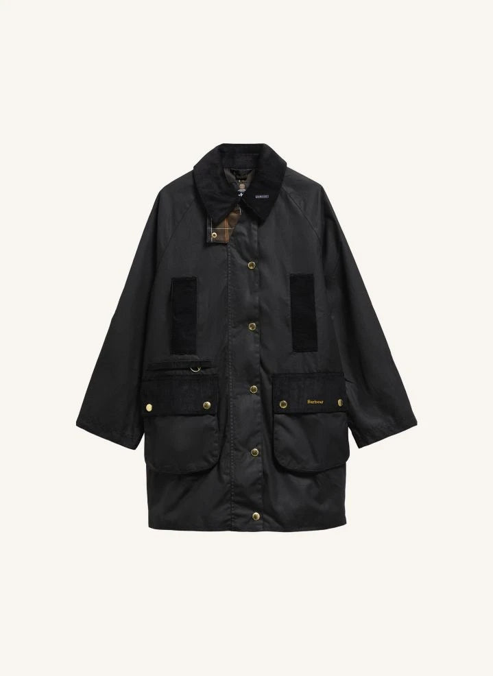 Barbour - Icons Modern Beaufort Waxed Cotton Jacket | Black