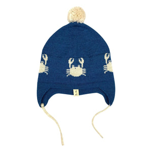 Bayiri - Dancing Crabs Merino Bere | Mavi