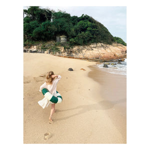 Petites Pommes - Olivia Inflatable Swim Ring | Dark Green