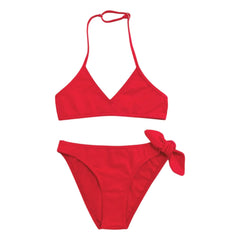Sunchild - Jerez Textured Swimsuit | Red