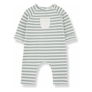 1+ in the family - Sacha pajama set | Gray Blue